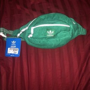 Green adidas Fanny pack